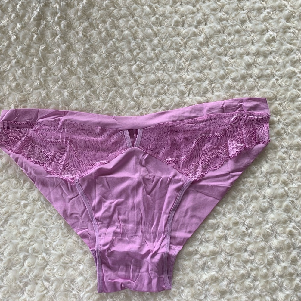 New 3X Lavender Bikini Underwear Elastic Waistband Stretchy Fit Knotty